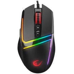 Rampage SMX-R76 BOLT Usb Siyah RGB Ledli 10000 dpi Gaming Oyuncu Mouse