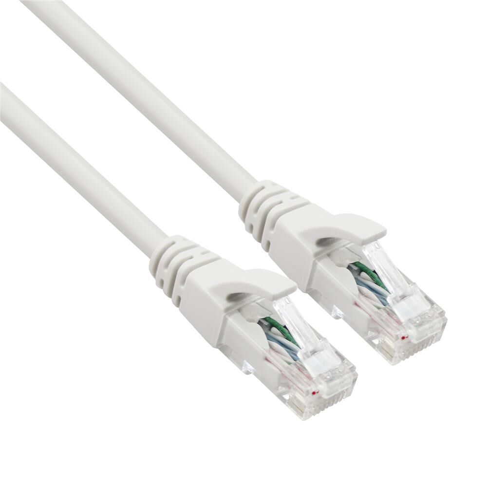 Vcom NP611B-2.0 Cat6 2.0MT Gri Utp Patch Kablo