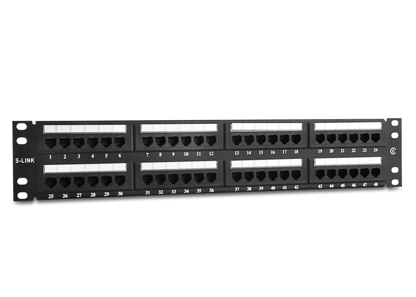 S-link  SL-PC48 48 Port Cat5 Utp Patch Panel