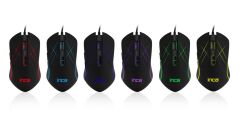 Inca CHASCA Img-039t 3200Dpı  Örgülü 6 Led RGB SOFTWEAR- SİLENT Gaming Mouse (1,65Mt Örgülü Kablo)