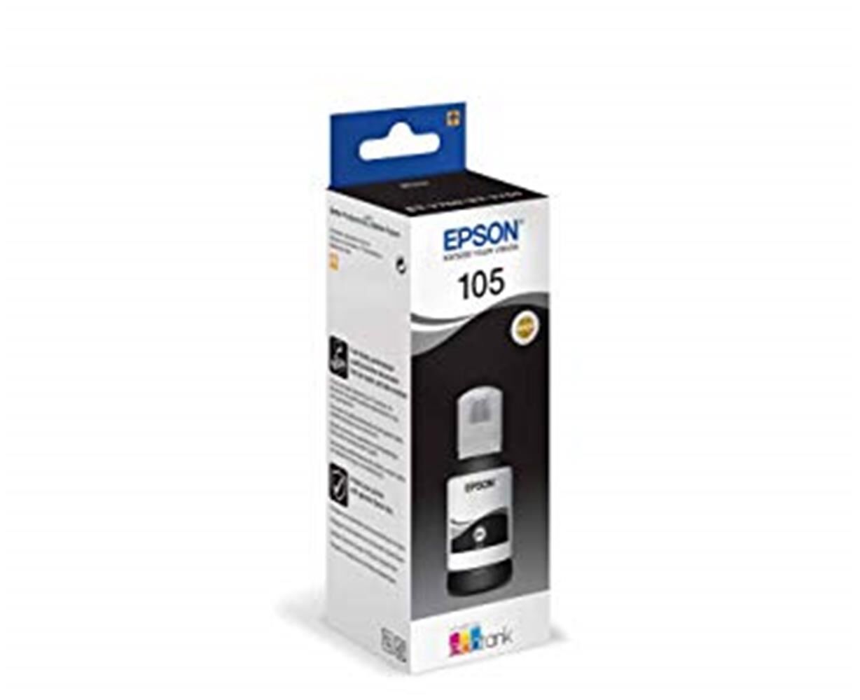 Epson 105 Black Siyah Şişe Mürekkep T00Q140 L7160-7180