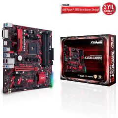 Asus Ex-A320M-Gaming AMD AM4 64GB DDR4 3200Mhz M2 Dvi-Hdmi mATX Anakart