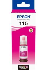 Epson 115 Magenta Kırmızı Şişe Mürekkep T07D34A L8160-L8180