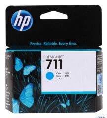 HP 711 Cyan Mavi 29ML Plotter Kartuşu CZ130A