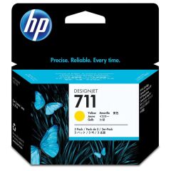 HP 711 Yellow Sarı 29ML 3lü Plotter Kartuş Seti CZ136A