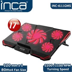 Inca Inc-611GMS Arrax Gamıng Soğutucu 5XFan 6 Kademeli