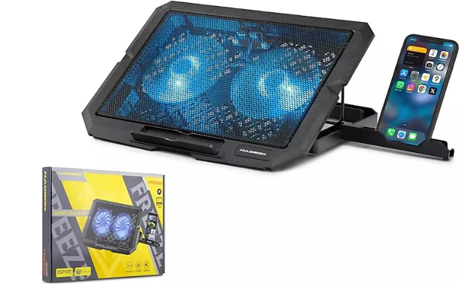 Hadron HDX4253 15'' 2 Fanlı Laptop Soğutucu Led Sessiz Çalışma