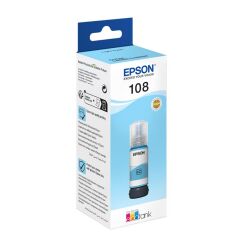 Epson T09C5 108 Light Cyan Açık Mavi Şişe Mürekkep T09C54 L18050-L8050