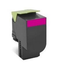 Lexmark 80C8HM0 3.000 Sayfa Magenta Kırmızı Toner CX410-510 808HM