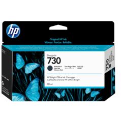 HP 730 Matte Black Mat Siyah 130 Ml Plotter Kartuşu P2V65A