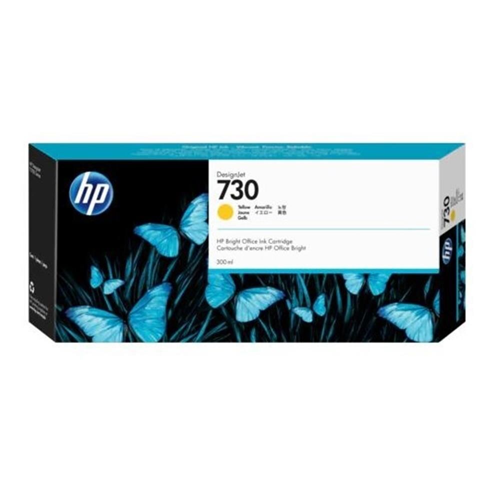 HP 730 Yellow Sarı 300 Ml Plotter Kartuşu P2V70A