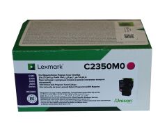 Lexmark C2350M0 1.000 Sayfa Magenta Kırmızı Toner C2325-2425-2535 MC2325-2425-2535-2640