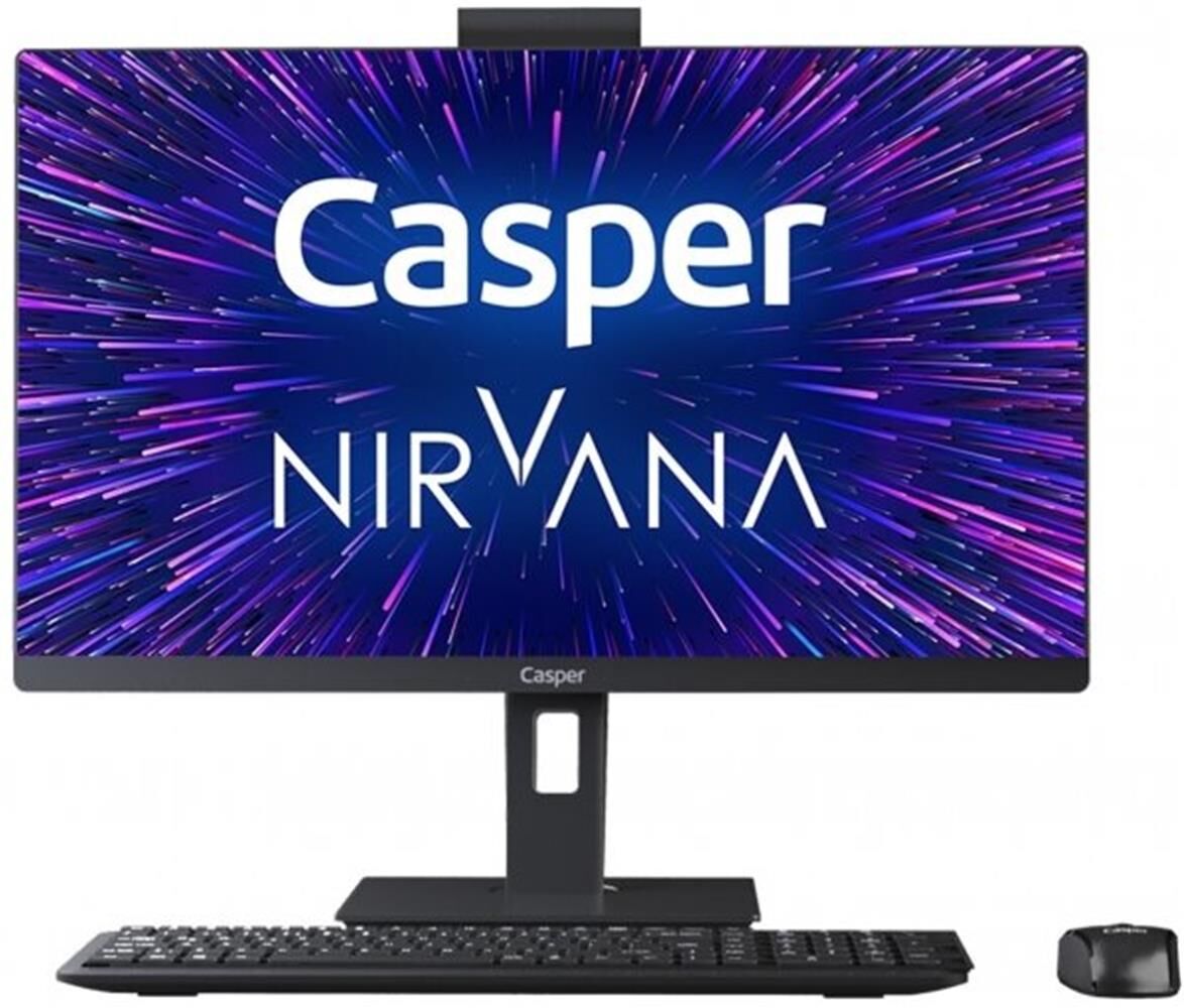 Casper Nirvana One A70.1135-8D00X-V i5 1135G7 8GB 250GB SSD Dos 23.8'' FHD Wi-Fi Pivot AIO Bilgisayar