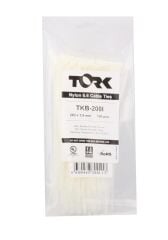 Tork TRK-550-7,5mm Beyaz 100lü Kablo Bağı