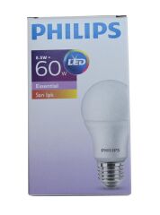 Philips Ess Led Bulp 8,5-60w e27 2700k Sarı Ampul (770085)