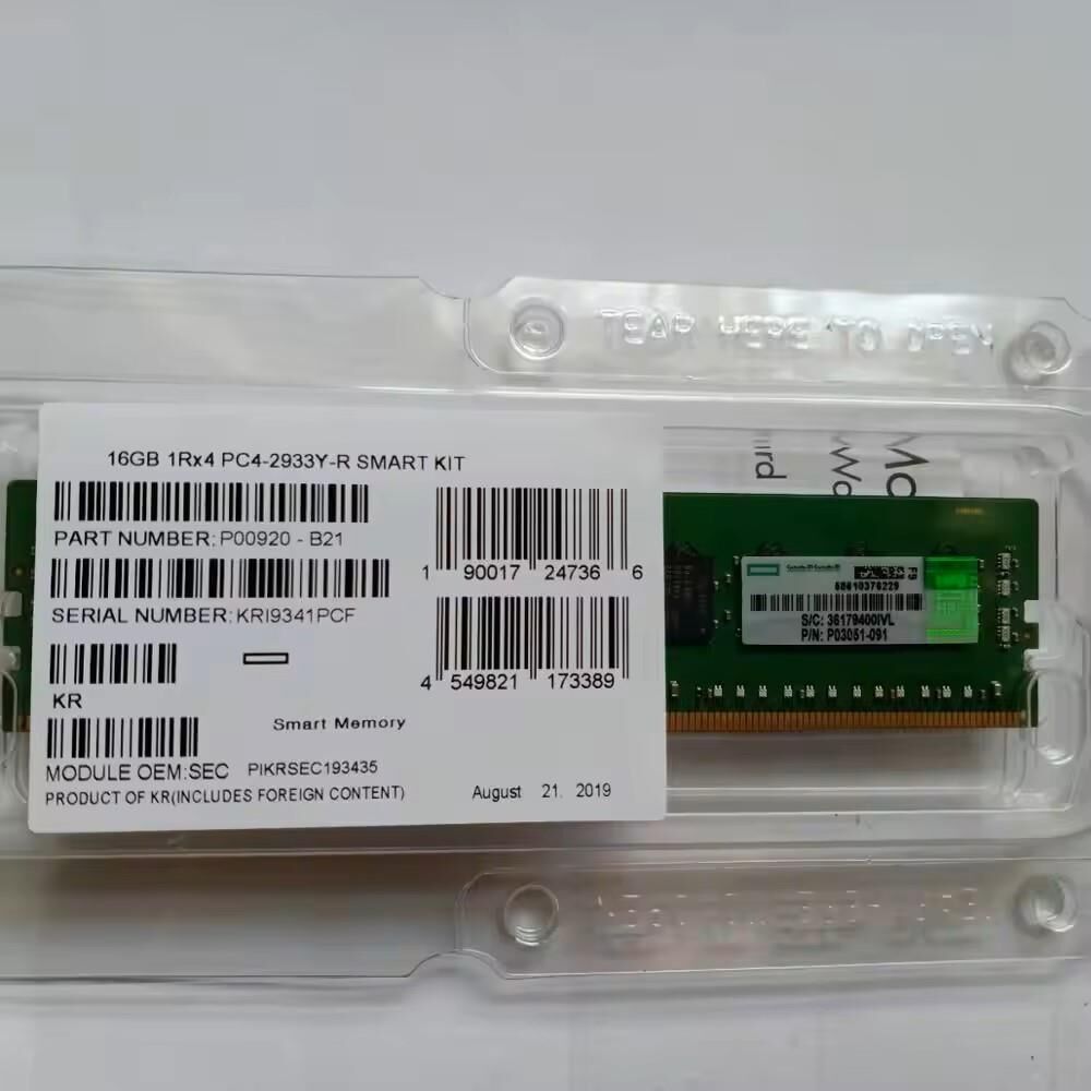 HPE P00920-B21 16GB 1Rx4 PC4-2933Y-R SMART KIT BELLEK