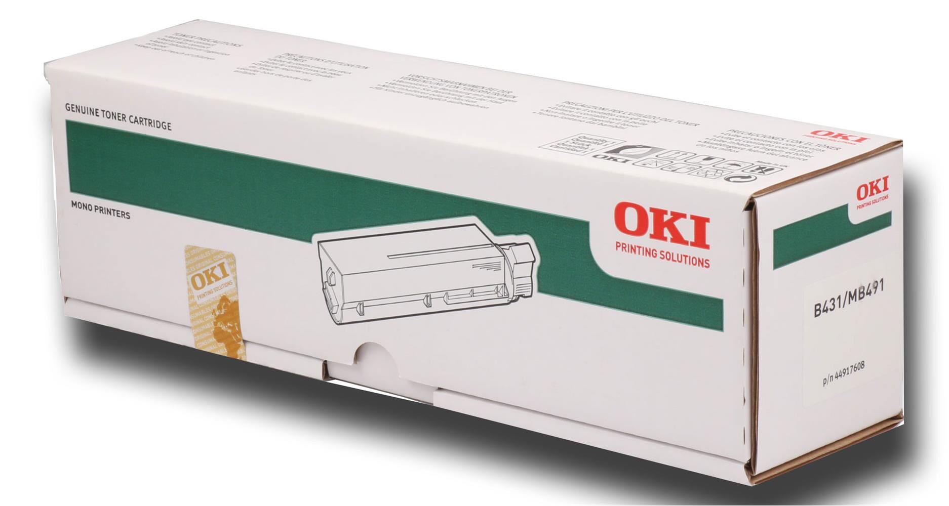 Oki B431-461-471-491 7bin Sayfa Toner 44574805