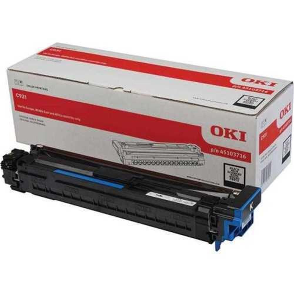 Oki C911-931 40bin Sayfa Black Siyah Drum 45103716