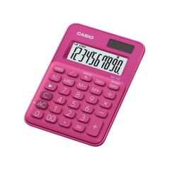 Casio MS-7UC-RD 10 Hane Pembe Masa Üstü Hesap Makinesi