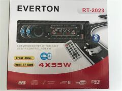 Everton Rt-2023 Bluetooth Tf-Usb Kart Color Lcd Aux Fm 4X55W Kumandalı Oto Teyp