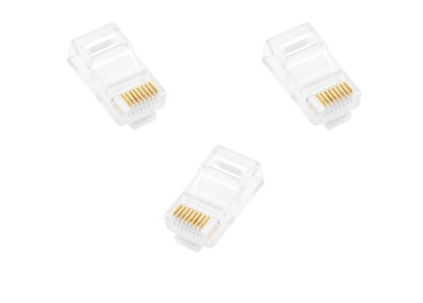 Frisby FNW-RJ4530N  RJ45 CAT5 Konnektör (Gold Plated)