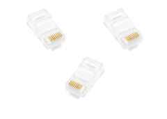 Frisby FNW-RJ4530N  RJ45 CAT5 Konnektör (Gold Plated)