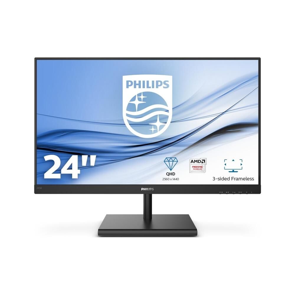 Philips 23.8'' 245E1S-00 75Hz 4ms (HDMI+Display+Analog) FreeSync QHD IPS Monitör