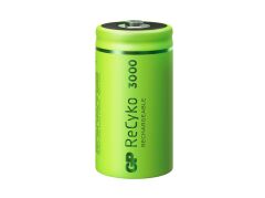 GP 2200 mAh Orta Boy Şarlı Pil 2'li Paket GP220CHEMTR-2UC2 C Boy