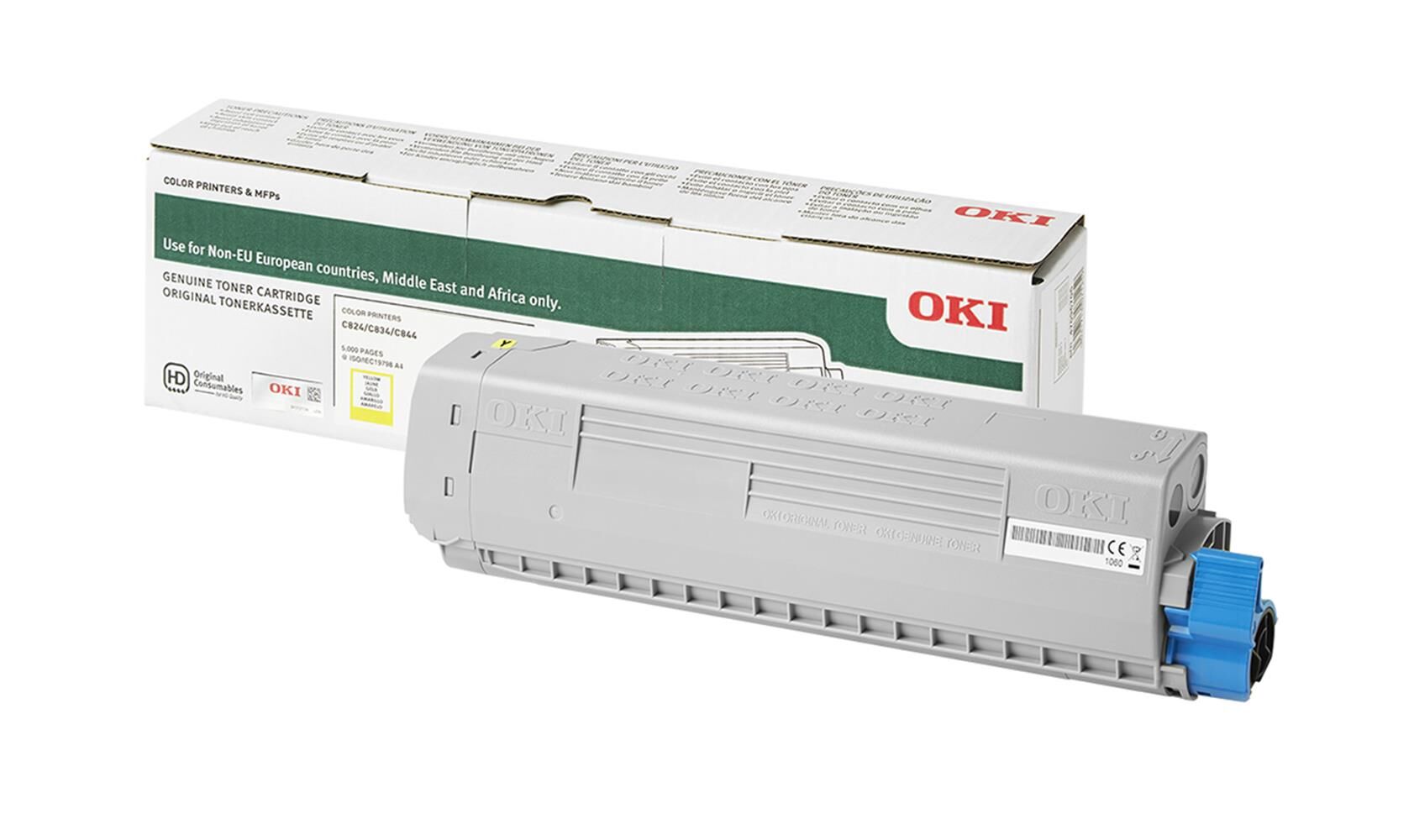 OKI 47095701 TONER SARI C824-C834-C844 5000 SAYFA