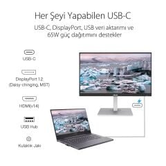 Asus 27'' PA278CV 2560X1440 5Ms 75Hz Dp Hdmi Ips Full Hd Monitör