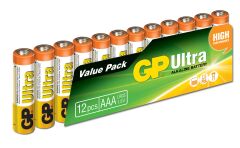 Gp LR03 AAA Boy Ultra Alkalin İnce Kalem Pil 12'li Paket GP24AU-VS12