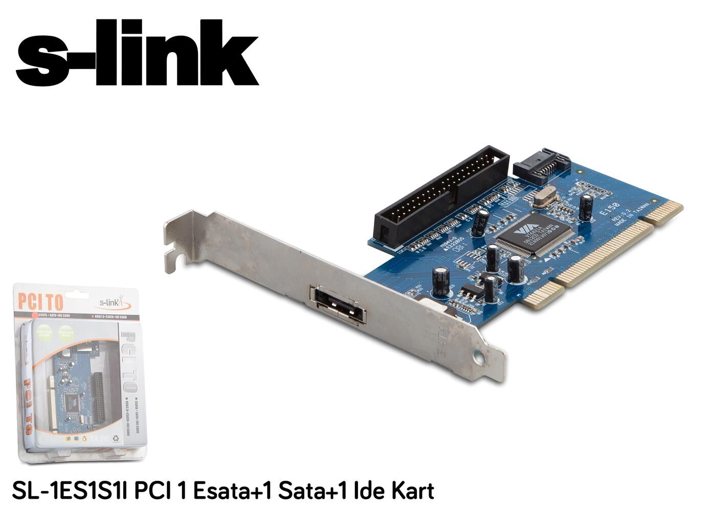 S-link SL-1ES1S1 1Esata+1sata+1ıde Pcı Kart