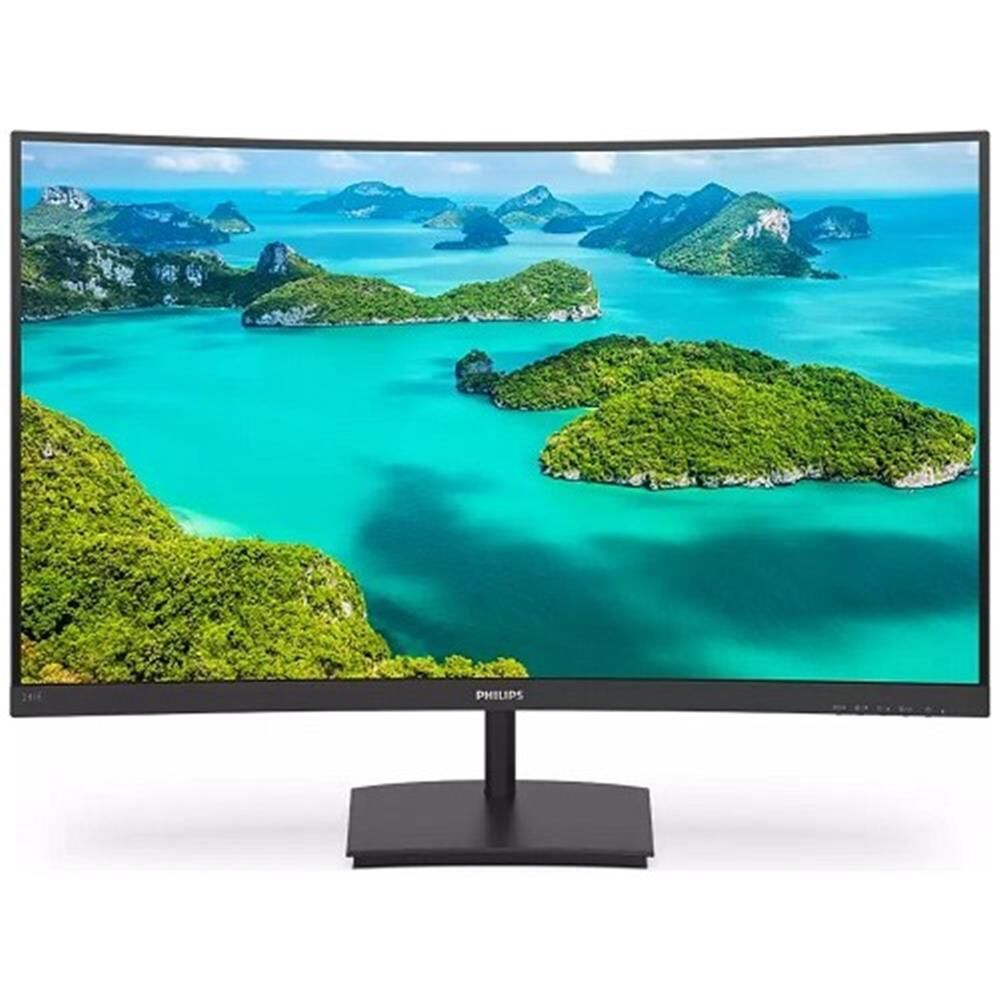 Phılıps 23.8'' 241E1SC-00 IPS 4ms 75HZ VGA HDMI Fhd Curved Monitör