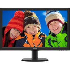 Philips 23.6'' 243V5QHABA-00 8ms (Analog+DVI-D+HDMI) FHD MVA Monitör