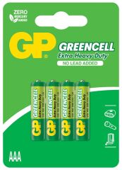 GP Greencel R03 AAA Boy İnce Çinko Kalem Pil 4'lü Paket GP24G-U4