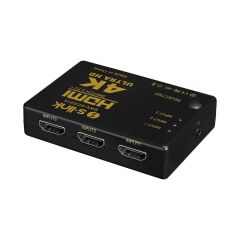 S-link SWV-KCG014 HDMI 3TO1 SWITCH 4K-2K, IR +Adaptör