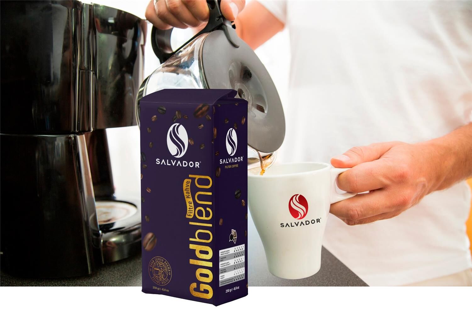 Cafe Salvador Goldblend 250gr Filtre Kahve