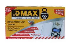 Dmax Dijital Hassas Cep Terazisi 200gr Özs-38