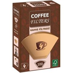 Coffee Filtres Filtre Kahve Kağıdı  4 Numara 100 Adet