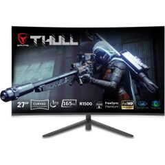 Thull 27'' TG-27C 1ms 165Hz Freesync Fhd LED HDR300 (Hdmı+Dp+Vga) Frameless Va Curved Gaming Monitör