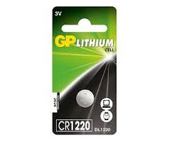 Gp CR1220-U1 3V Lityum Düğme Pil Tekli Paket