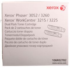 Xerox 106R02782 Phaser 3052-3260- WC 3215-3225 Dual Pack 6.000 Sayfa