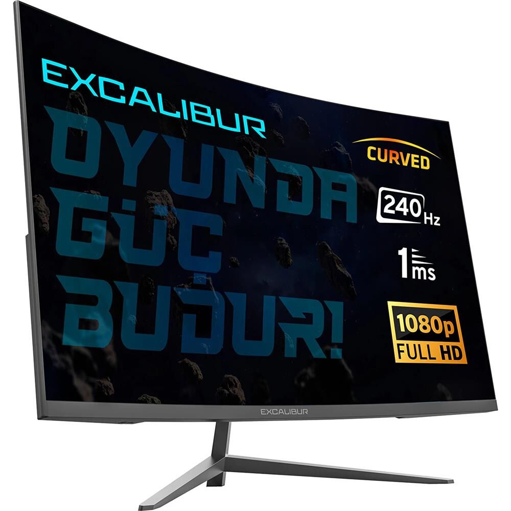 Casper 31.5'' Excalibur M.E315FHD-G 240HZ 1ms 300NIT (Hdmı+Display) Curved Fhd LED Monitör