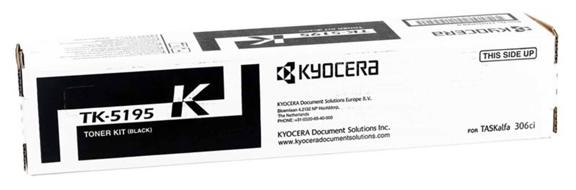 Kyocera TK-5195K Black Siyah Orjinal Fotokopi Toneri Taskalfa 306-307ci 15.000 Sayfa