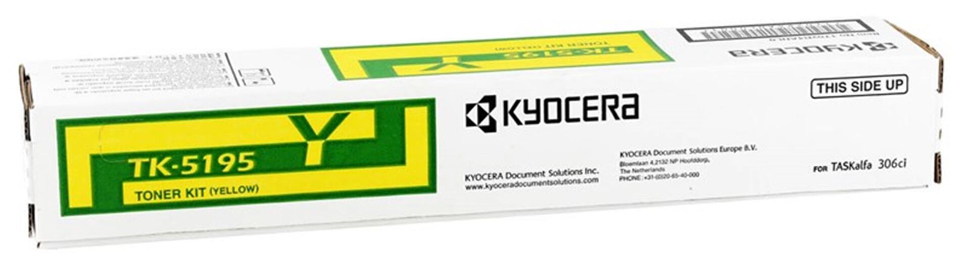 Kyocera TK-5195Y Yellow Sarı Orjinal Fotokopi Toneri Taskalfa 306-307ci 7.000 Sayfa