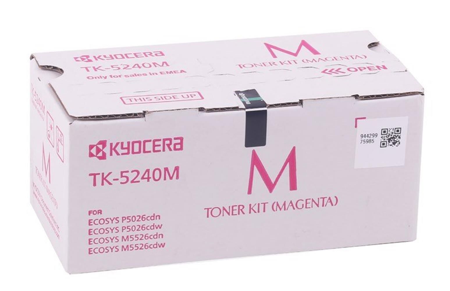 Kyocera TK-5240M Magenta Kırmızı Orjinal Fotokopi Toneri Ecosys M5526cdn-5526cdw P5026cdn-5026cdw 3.