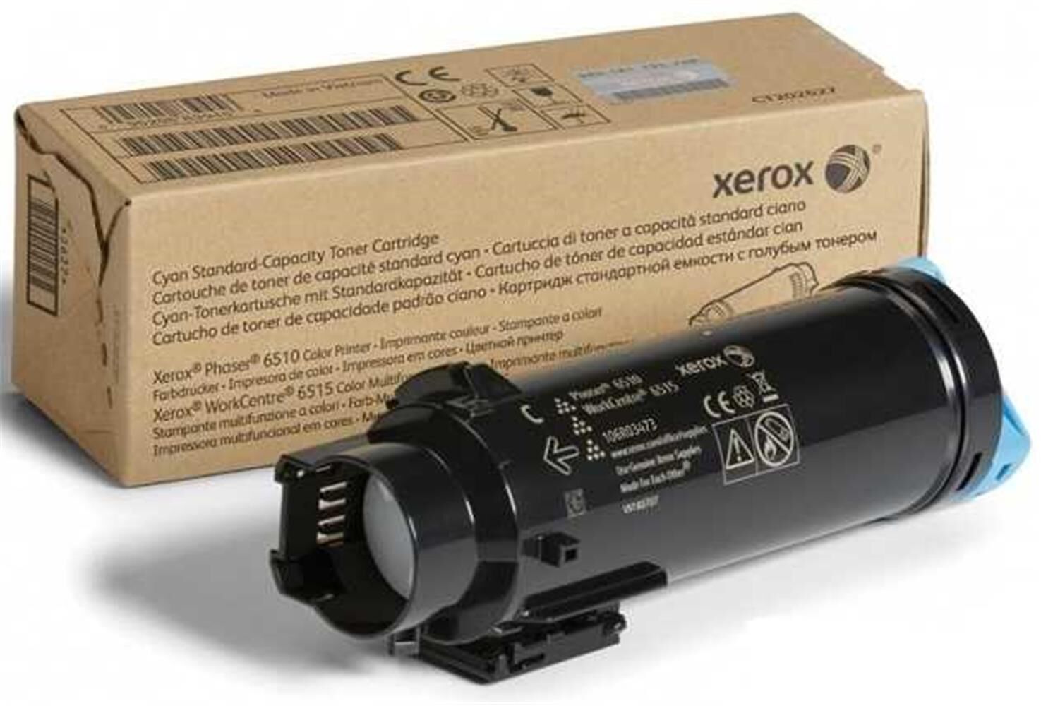 Xerox 106R03693 Phaser 6510-WC 6515 Ekstra Yüksek Kapasite Cyan Mavi Toner 4.300 Sayfa