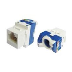 Teldata  TLD-UTP180 CAT6 180° UTP Keystone Jack 10 lu Paket Legrand Type