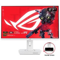 Asus 27'' ROG Strix XG27ACS-W 180Hz OC 1ms GtG HDMI DP USB-C  Beyaz Gaming Monitör