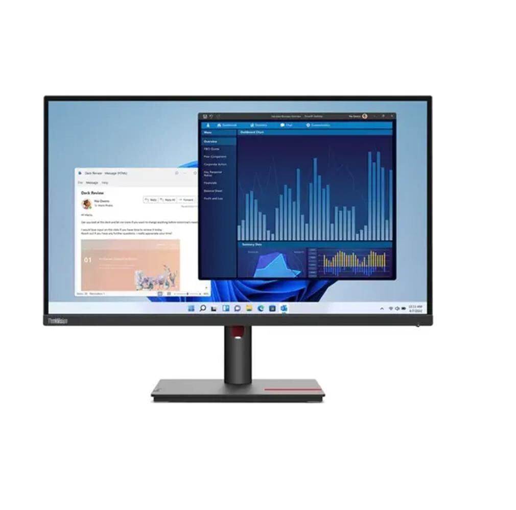 Lenovo 27'' ThinkVision T27H-30 63A3GAT1TK 4 ms 60 Hz 2K Pivot IPS Monitör